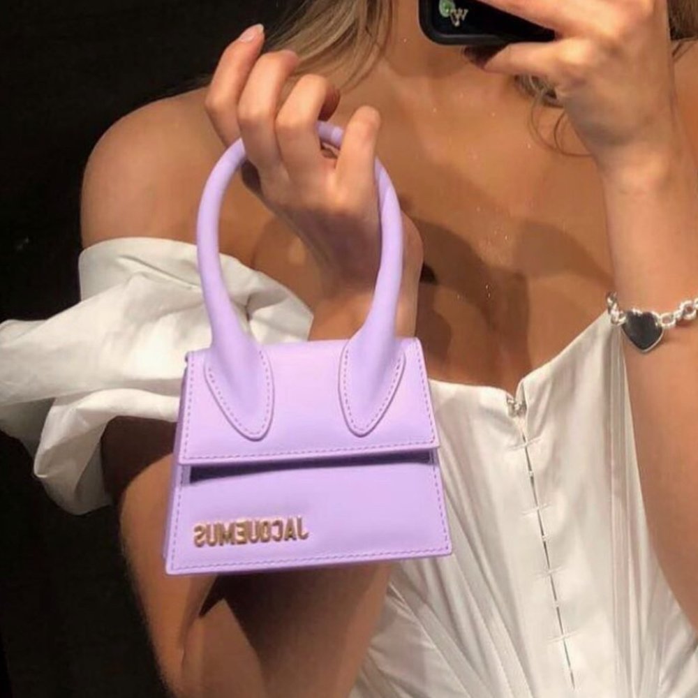 Jacquemus Lilac Le Chiquito Mini Bag